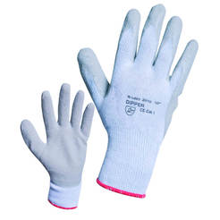 Защитные перчатки Диппер - трикотаж бесшовные, плавленый латекс.