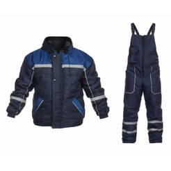 Комплект куртка + комбинезон Гамма - XXXL, холодный непромокаемый, синий