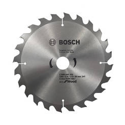 Circular disk for wood Ecoline - Ф 190 x 30 mm, 24 teeth
