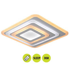 LED ceiling light with remote control 82W 6461lm 4000K IP20 CEZAR LED 25000h