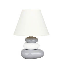 Table lamp SALEM 1xE14 white / gray RABALUX