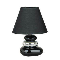 Table lamp SALEM 1xE14 black / chrome RABALUX