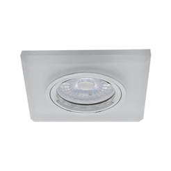 Moon square 90 x 90 mm MR16 G5.3 12V IP20 frosted glass SL401 FRS GRACE
