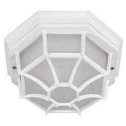 Garden ceiling Spider Ф 220mm, 1xE27, IP44, white