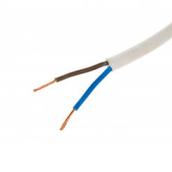 Захранващ кабел ШВПС 2x1 кв.мм. гъвкав многожилен за битови уреди