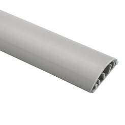 Floor cable duct with 1 rail 50 x 12 mm - 2 meters, gray LEGRAND