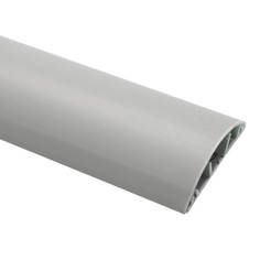 Floor cable duct with 2 rails 75 x 18 mm - 2 meters, gray LEGRAND