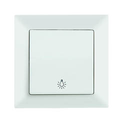 Electric stair switch white CANDELA MUTLUSAN
