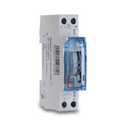 Mechanical timer for installation in the electrical panel 24h 16A 220V