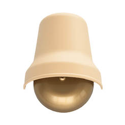Electric bell with 1 melody beige 230V 90dB BELL ZAMEL