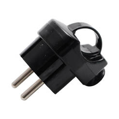 Plug with handle black AWA-WS / 51.51 /