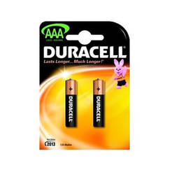 Alkaline battery AAA MN2400 (LR03) 2pcs/blister DURACELL