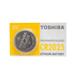 Lithium battery CR2025 TOSHIBA