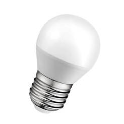 LED lamp PLASTIC 5W E27 P45 4000K matt 25000h