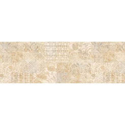 Фаянс Tempera Print 24,4 x 74,4 см ректификованный 4842 R глянцевый бежевый (1,09 кв.м / картон)