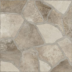 Granite tile Gravel 33.3 x 33.3 cm brown relief mat 9756 (1.663 sq.m/carton)