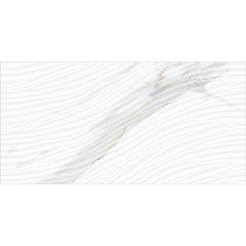 Faience Sivek waves 30 x 60 cm white marble gloss (0.9 sq.m./carton)