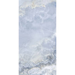 Granite tiles Onyx 60 x 120 cm sea blue gloss