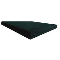 Flooring rubber green 400 x 400 x 40mm