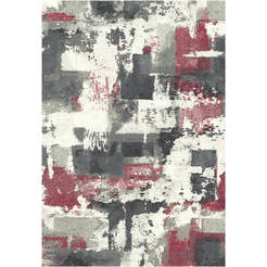 Carpet Infinity 133 x 195cm pink-grey abstract cream