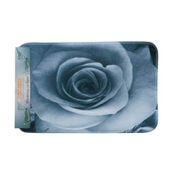Bath mat gray gray 45 x 70 cm