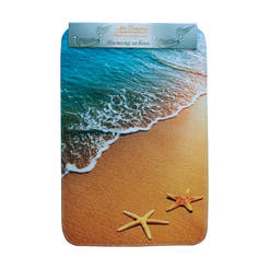 Bath mat stars on the beach 45 x 70 cm