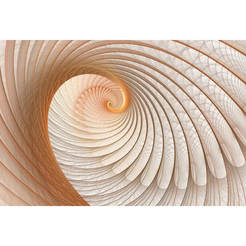 3D Wallpaper for wall - Spiral, abstraction 368 x 254 cm