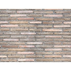 PVC Paneling 3D imitation of bricks 8mm x 25cm x 265cm Motivo Narrow Brick
