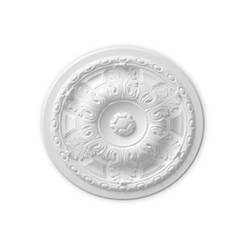 Decorative polystyrene rosette for ceiling and wall C25 F44.5 cm