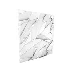 Decorative 3D wall panel 60 x 60 x 3 cm, solid EPS
