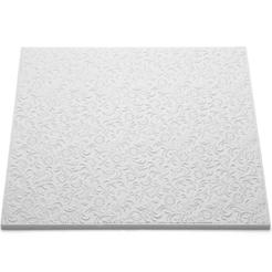 Ceiling tiles EPS T107 flowers 50 x 50cm white thickness 10mm (2m2/pack)