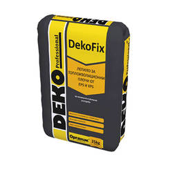Клей для теплоизоляции DekoFix 25 кг