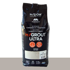 Фугираща смес 3кг светлосива фуга Hy Grout Ultra MARMODOM
