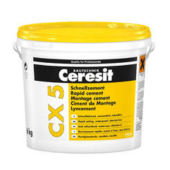 Quick-setting cement 5 kg CX5