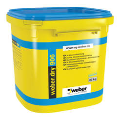Bitumen waterproofing 32 kg weber.dry 906 Plastikol UDM