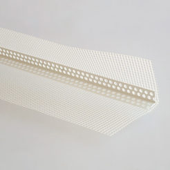 PVC Corner with mesh for plastering 8 x 12 cm/2.50 m LIKOV