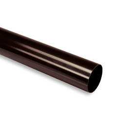 Труба сливная ф100 коричневая 1 м KJG