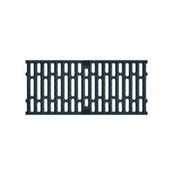 Cast iron grille for drainage channel DRAINLOCK V200S, class C250, 50 x 22.3 cm