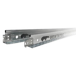 Profile for suspended ceiling T-shaped 24mm, 3.6m Ventatec