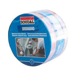 Self-adhesive bitumen tape, terracotta color 10 cm x 10 m