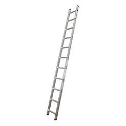 Aluminum ladder, professional 1 x 11 Corda