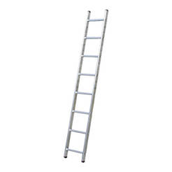 Aluminum ladder, professional 1 x 8 Corda