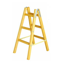 Wooden ladder 105 cm, 3 steps