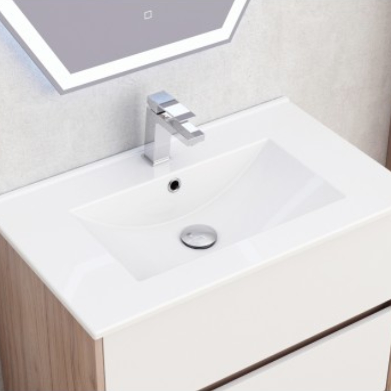 Шкаф с мивка за баня PVC 45x55x75см Азалия 7555 INTER CERAMIC