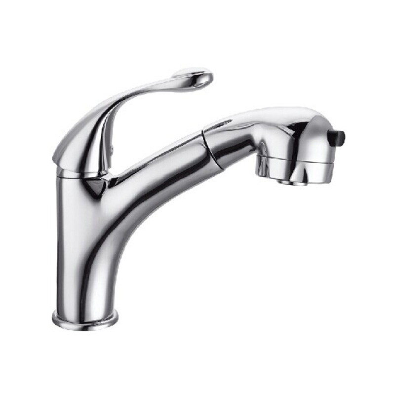 Стоящ смесител за мивка с изтеглящ душ Форти ? MASTERHAUS