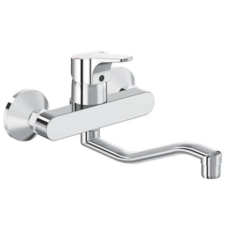 Смесител за кухня, стенен Seva Next B1929AA ? MASTERHAUS