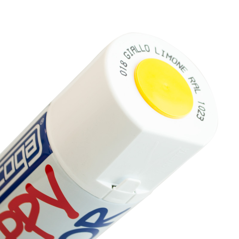 Lemon yellow spray paint RAL 1023 HAPPY COLOR ⋆ MASTERHAUS