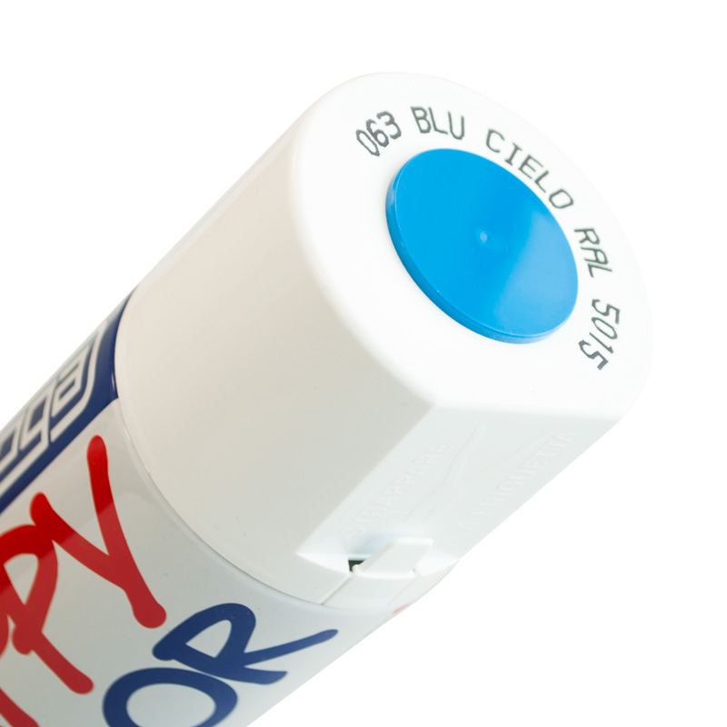Spray paint Sky blue RAL 5015 HAPPY COLOR ⋆ MASTERHAUS