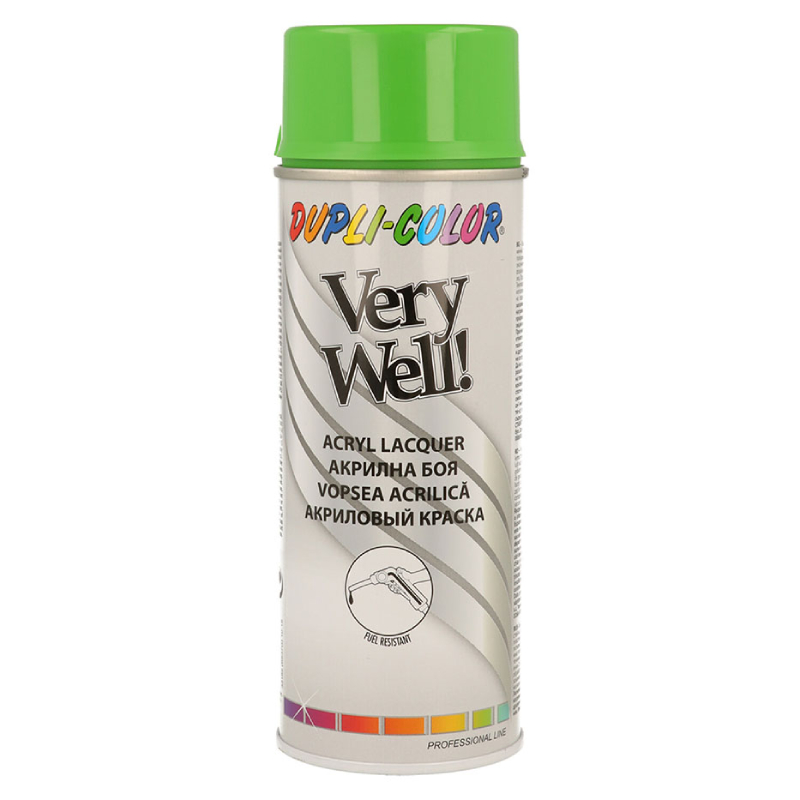 Very Well spray 400ml, RAL6018 yellow green ⋆ MASTERHAUS
