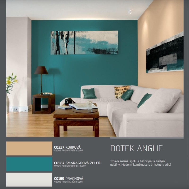 Washable latex Color V2005 4 kg, smoked hazelnut mat C0237 ⋆ MASTERHAUS